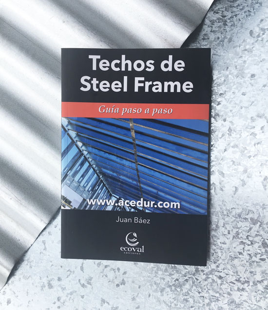 Tapa del libro Techos de Steel Framing.